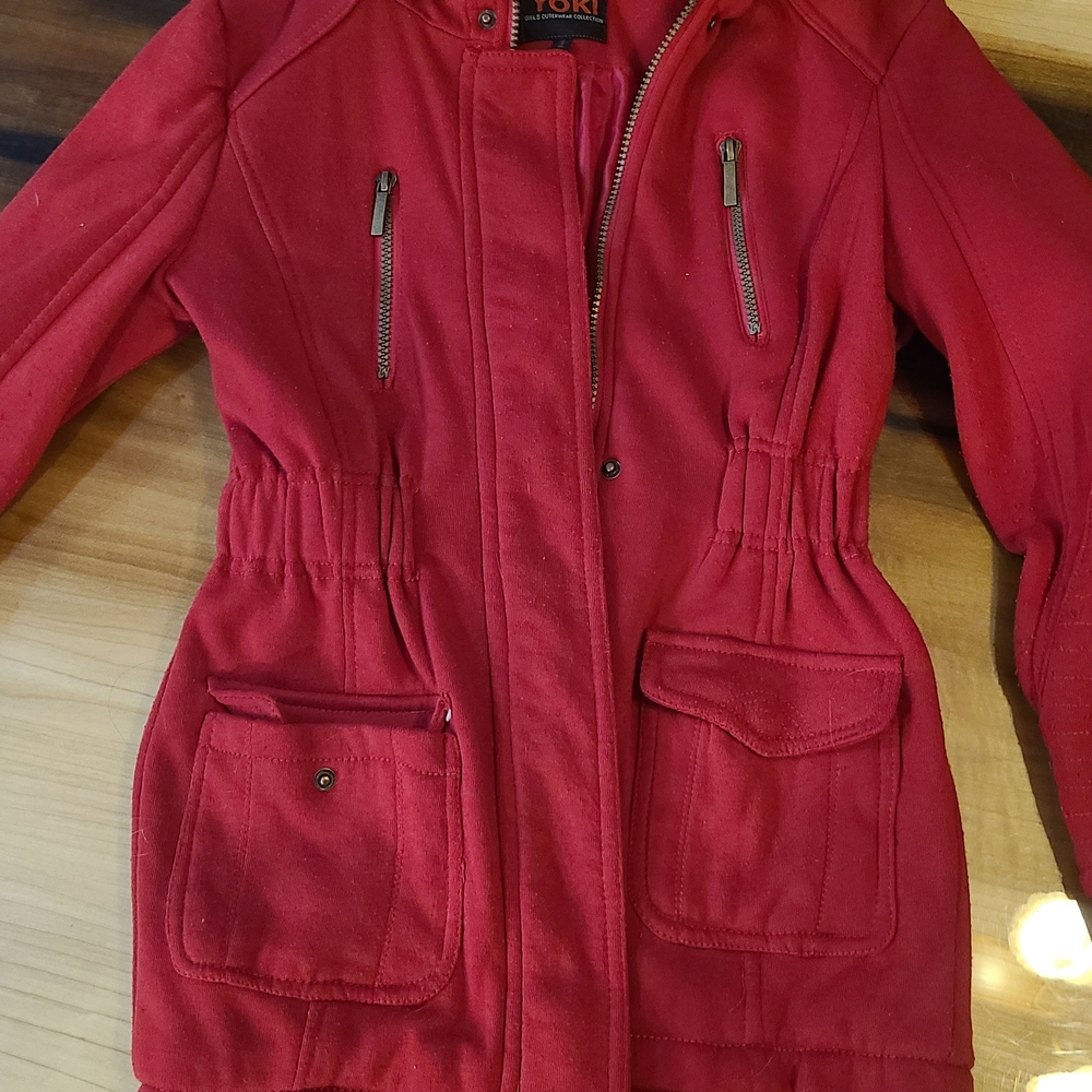 Yoki Youth Bold Red Jacket